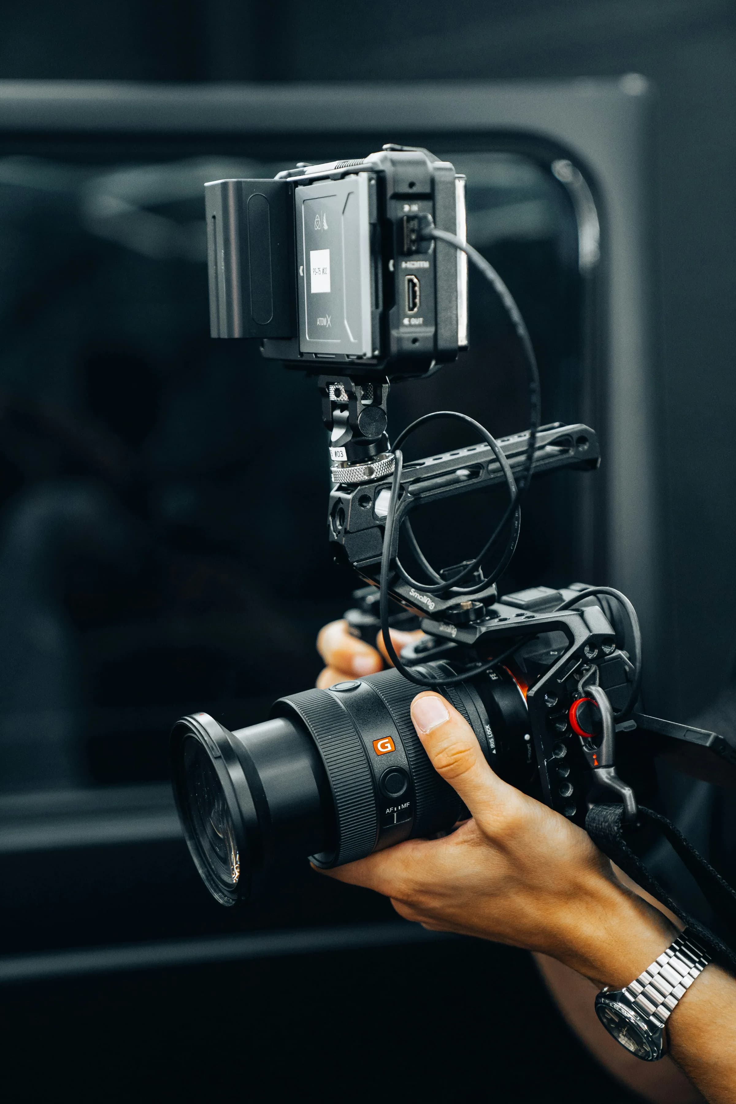 Videographer capturing a Tandaza ceremony